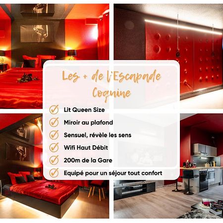 Cocon Sensuel - 50 Nuances - Les Cocons De Nath Apartment Montbeliard Luaran gambar